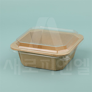 팔각 종이용기(뚜껑포함) - 5세트 상품 이미지 1